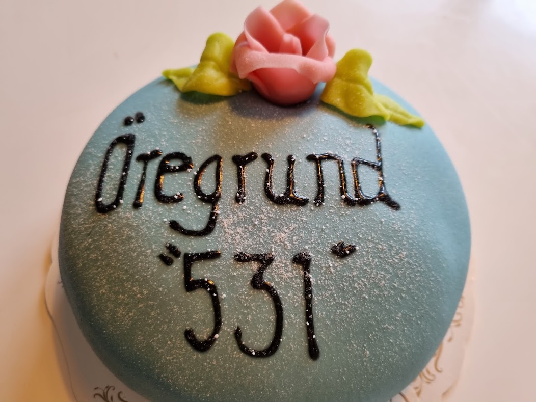 Öregrundstårta på stadens 531-årsdag
