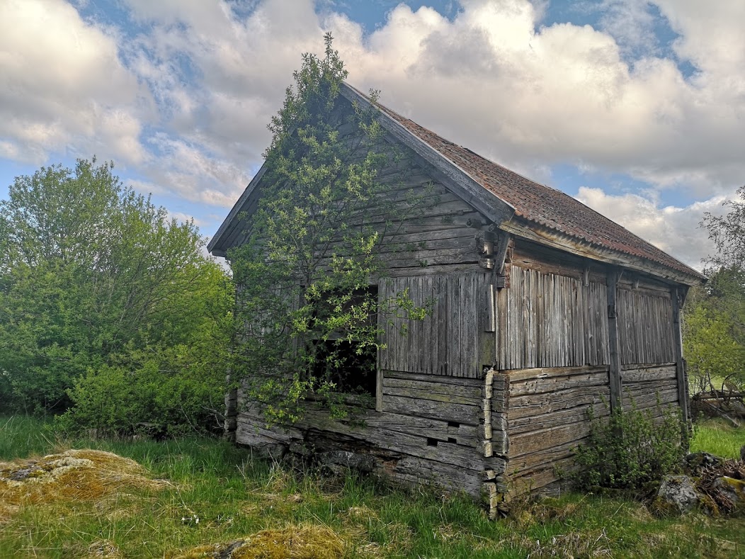 Den charmiga ladan vid Skepphusvägen
