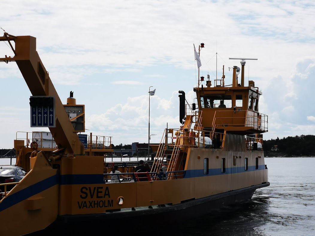 Två färjelägen i Öregrund, tack
