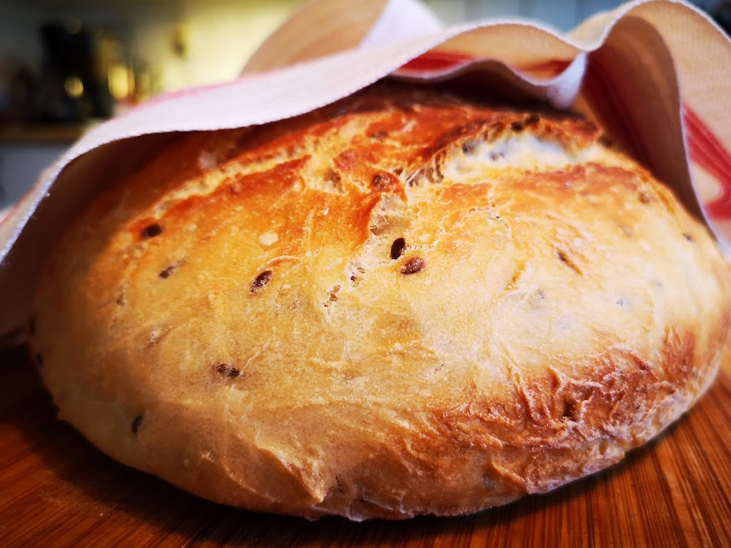 Hembakt grytbröd till frukost