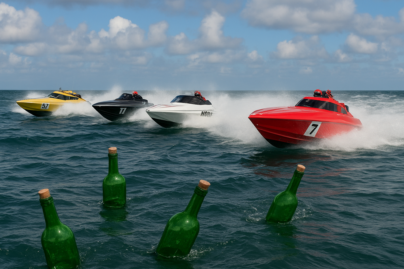 Båtsport och alkohol hör ihop?