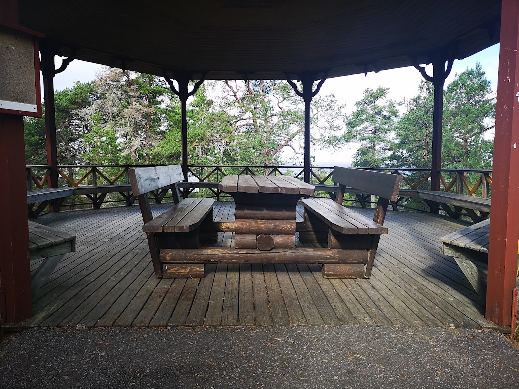 Paviljongen i Tallparken är inte tillgänglig för alla