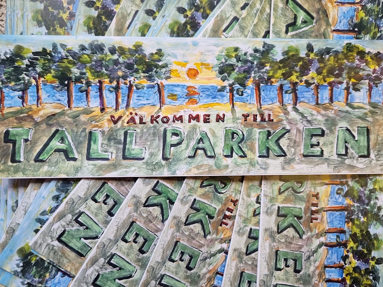 Broschyren ”Välkommen till Tallparken”