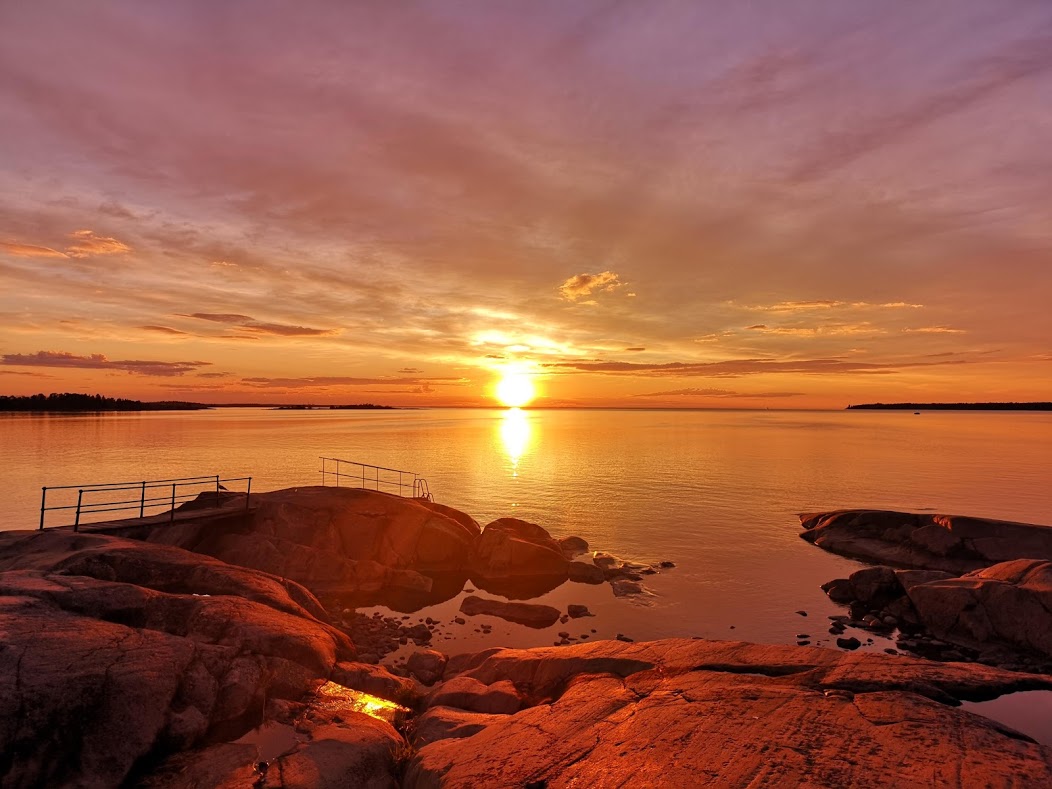 Solnedgången 18 maj