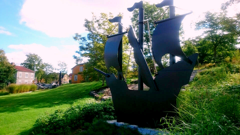 Öregrunds stadsvapen i Östhammars stad – kan jag inte vänja mig vid