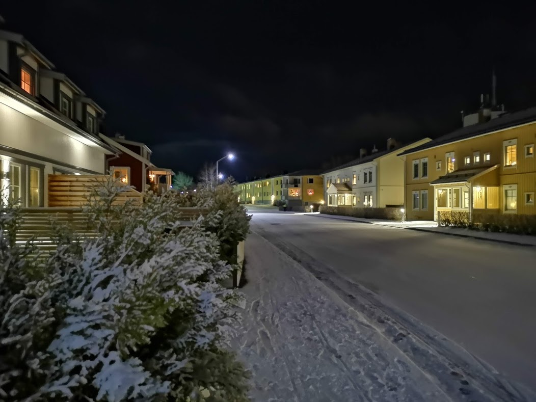 Ljust, frostigt och skönt
