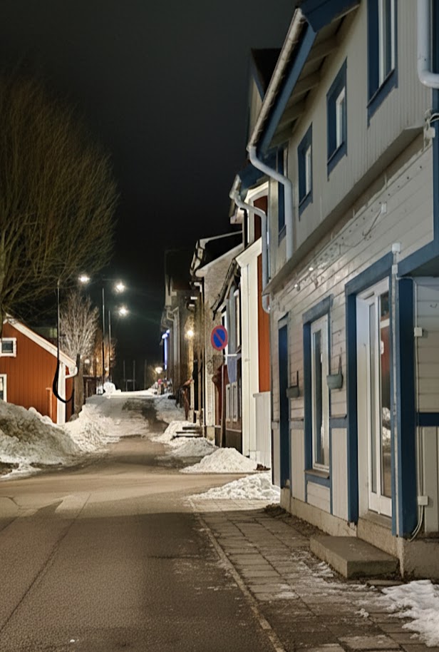 AI-städning vid Hamngatan