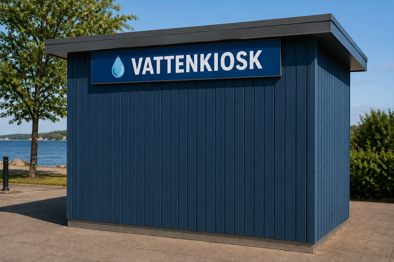 Skillnaderna mellan kommunerna Tierp och Östhammar i vilket vatten de använder när gatorna tvättas vid sandupptagning