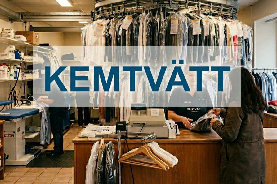 Lämna kemtvätt till Colorama i Östhammar