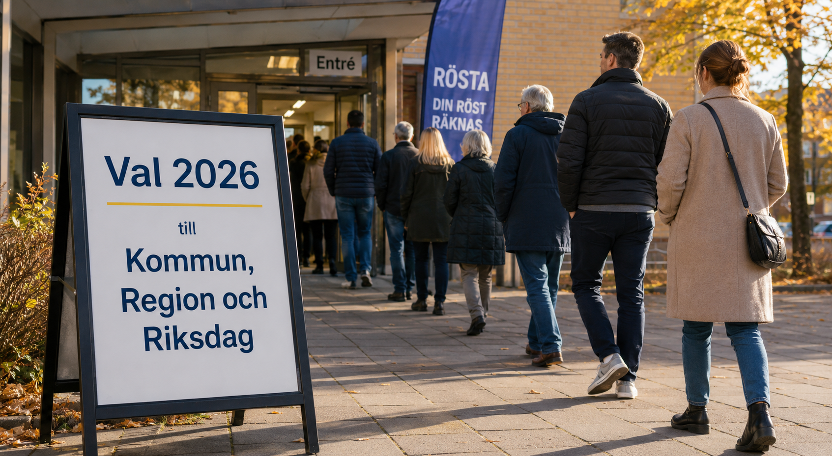 Valkompasser och väljarbarometern 2026! Kom i form som väljare inför valet!