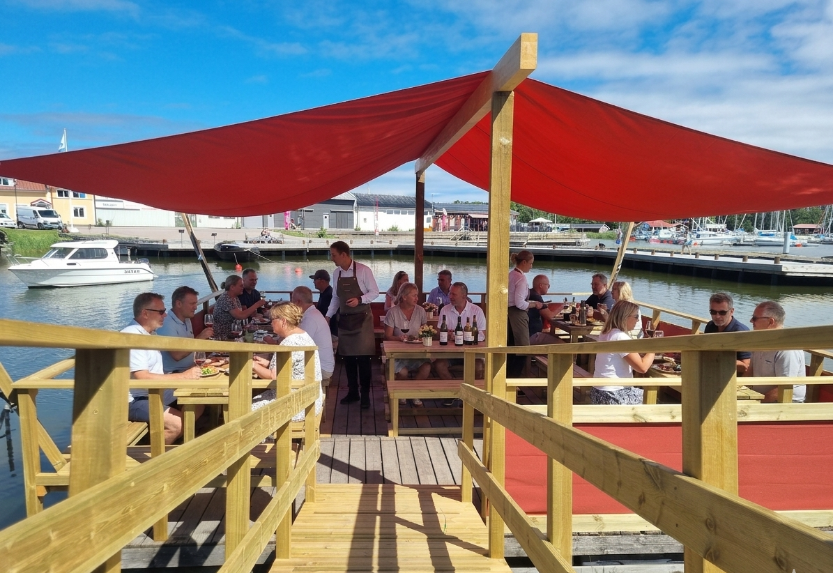 Tullhusets restaurangflotte vid Sjötorget i Östhammar – succé!