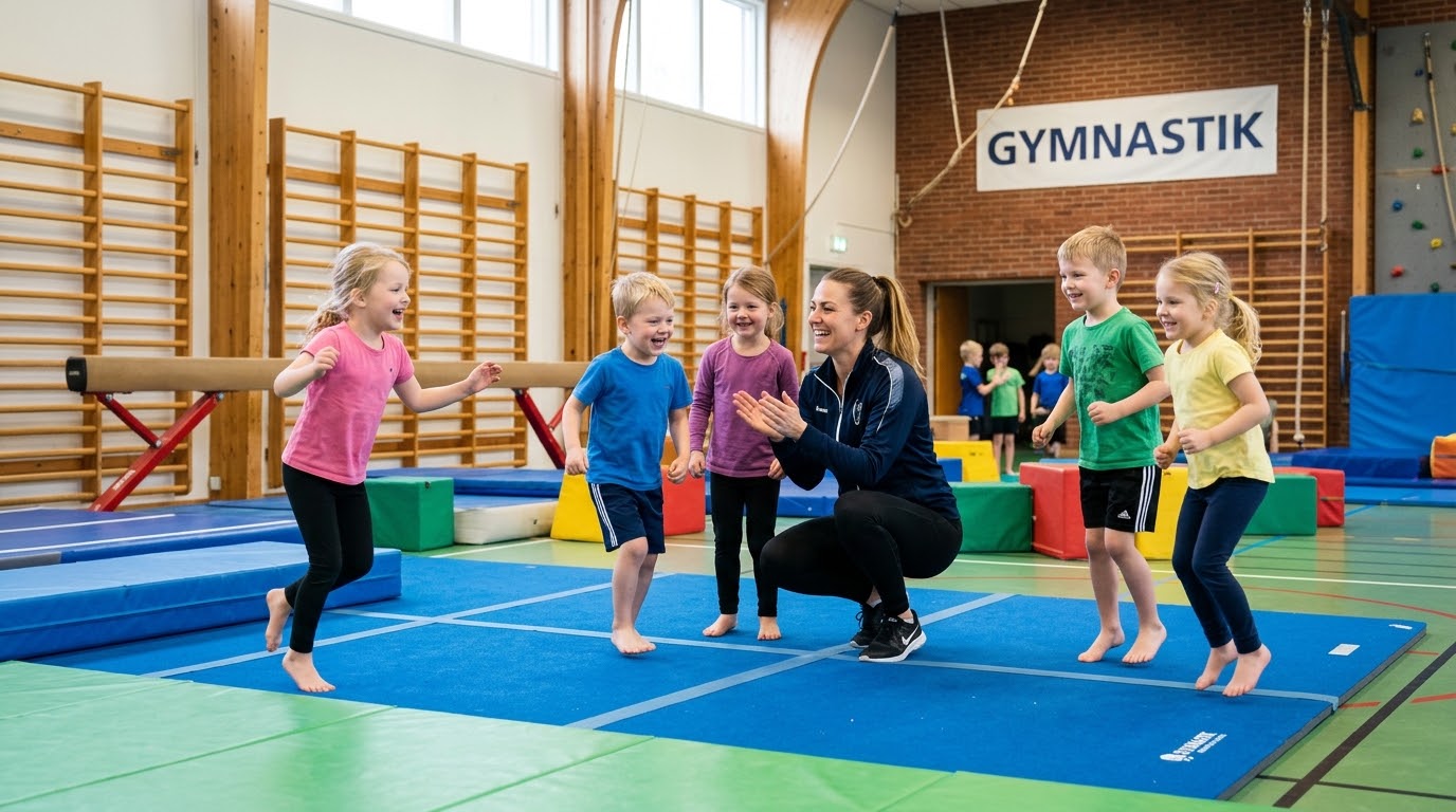 10 september kör Öregrunds Idrottsklubb igång Barngympa igen! Varje torsdag klockan 17 i skolans sporthall