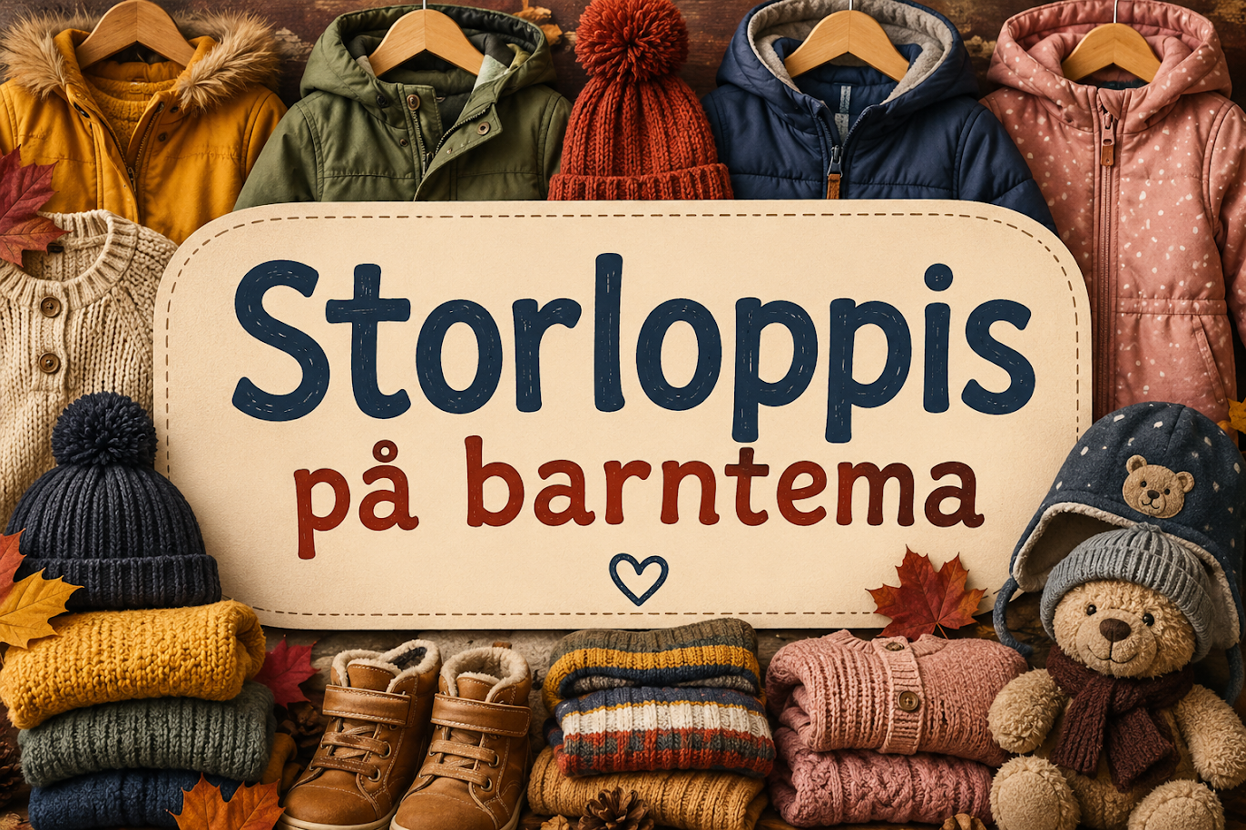 28 september är senaste anmälan till Storloppis på barntema i Sven Persson-hallen söndag 4 oktober